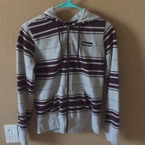 A zip jacket from zumiez